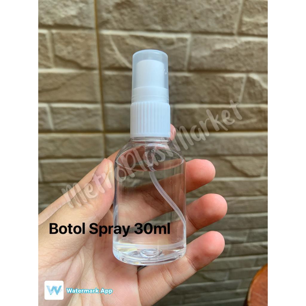 Jual Botol SPRAY OVAL 30ml 30 ml botol sprai 30ml botol semprot 30ml ...
