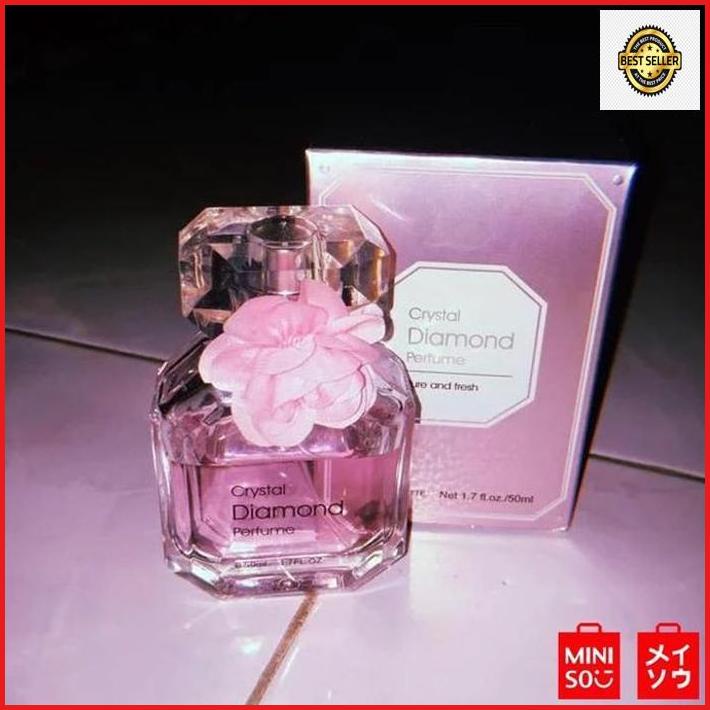 Crystal diamond 2024 perfume miniso