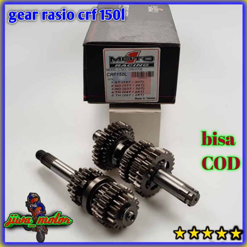 Jual Gear Rasio Racing Motor Crf 150l Gigi Rasio Racing Motor Crf 150l