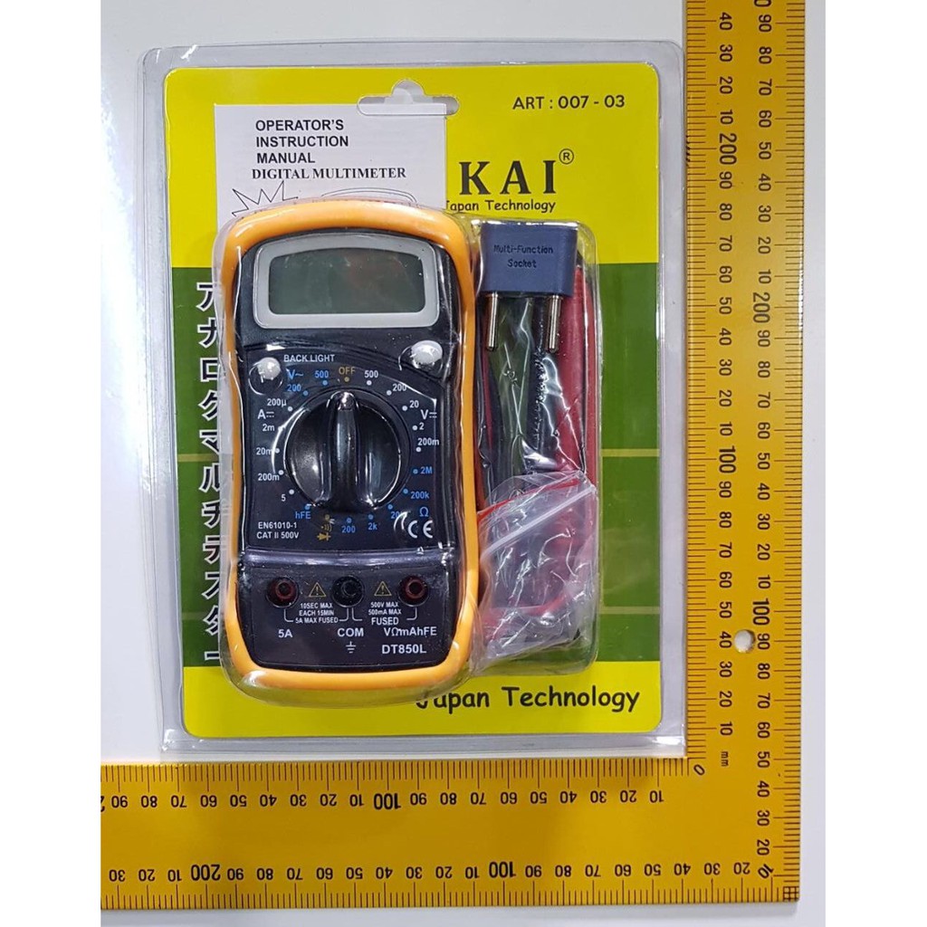 Jual Jual Multitester Avometer Multimeter Multi Tester Digital Dt Dt L Nankai Diskon Shopee