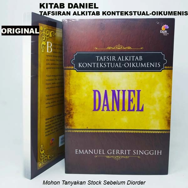 Jual KITAB DANIEL - TAFSIRAN ALKITAB KONTEKSTUAL-OIKUMENIS Oleh Emanuel ...