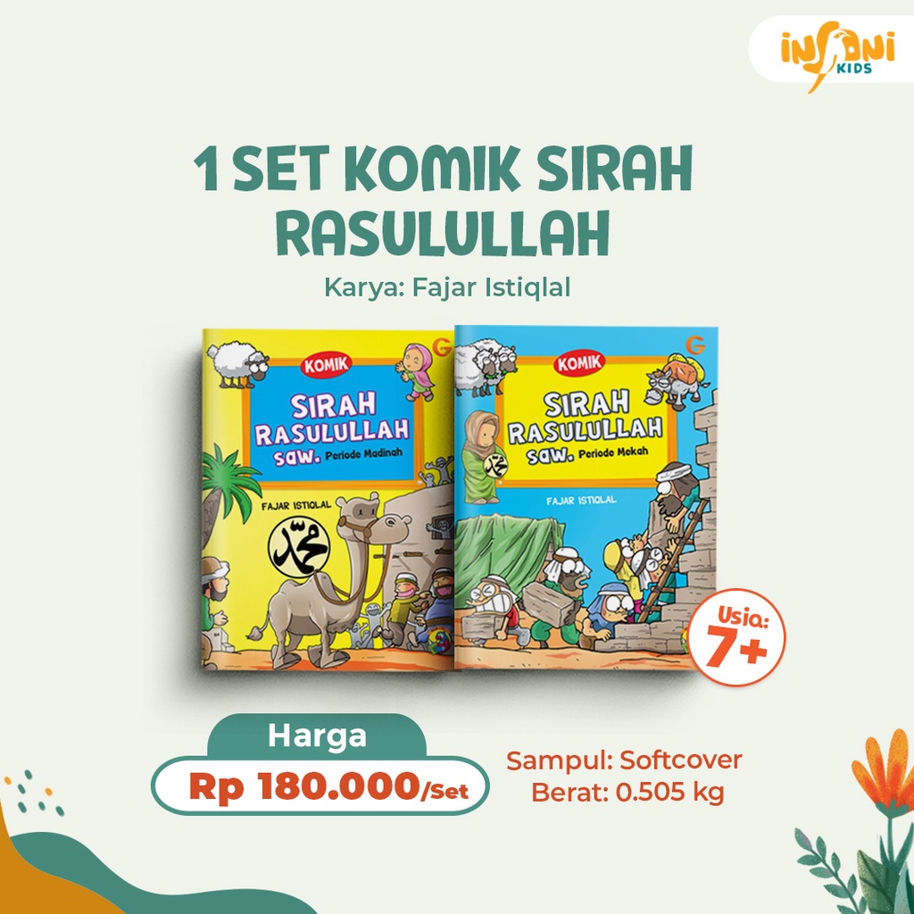 Jual KOMIK SIRAH RASULULLAH | Shopee Indonesia