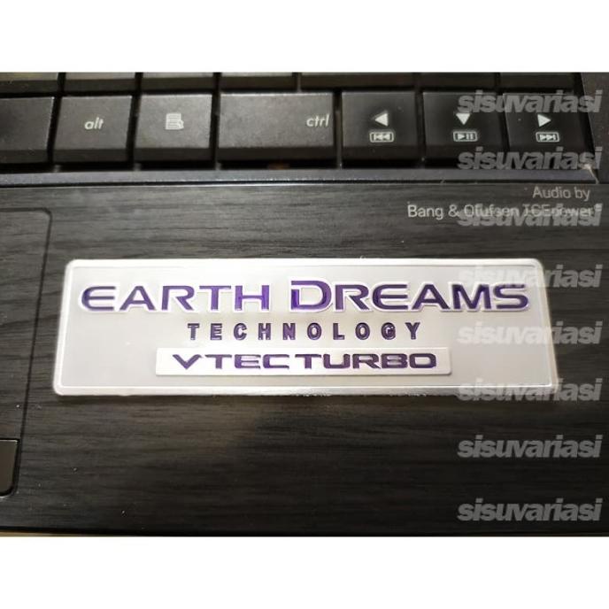 Jual Emblem Honda Vtec Turbo Earth Dreams Technology Shopee Indonesia