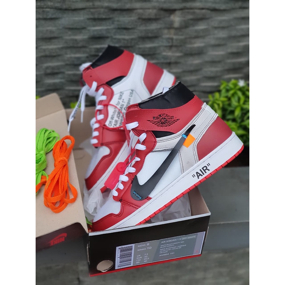 Jordan x 2025 off white harga