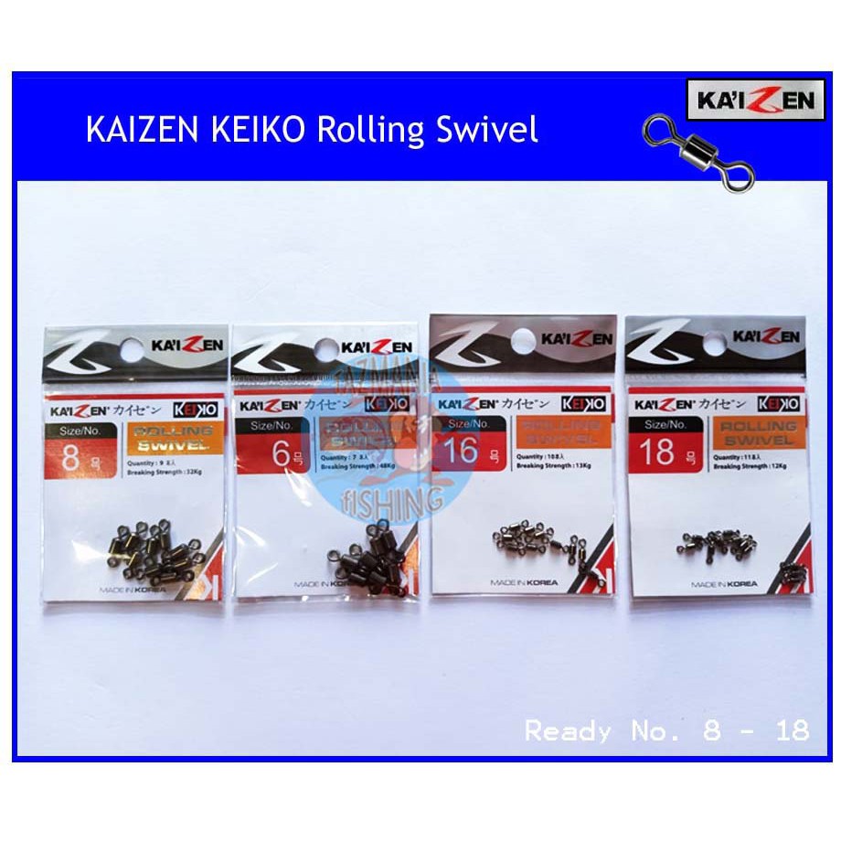 Jual Kaizen Keiko Kili Kili Rolling Swivel Shopee Indonesia 7215