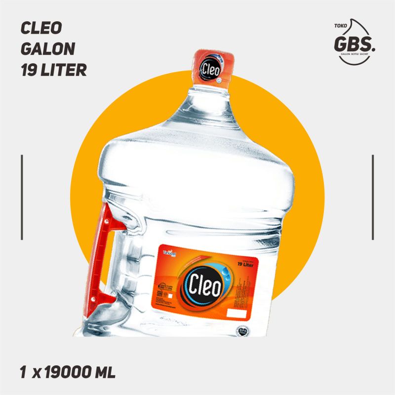 Jual Galon Cleo 19 Liter Isi Shopee Indonesia 3811