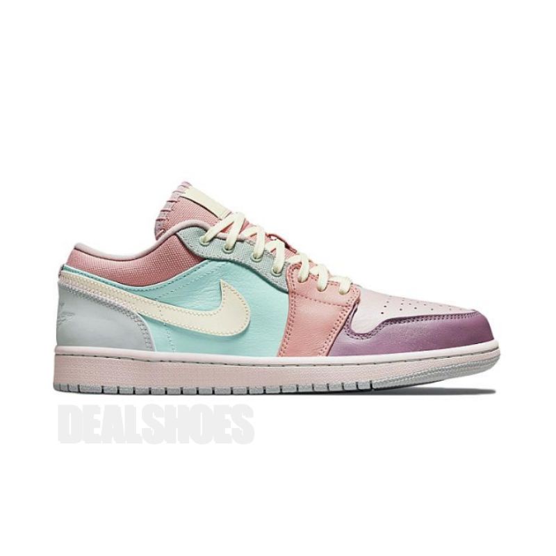 Jual Nike Air Jordan 1 Low Pastel Pink Plum Mint 100 Authentic Kode