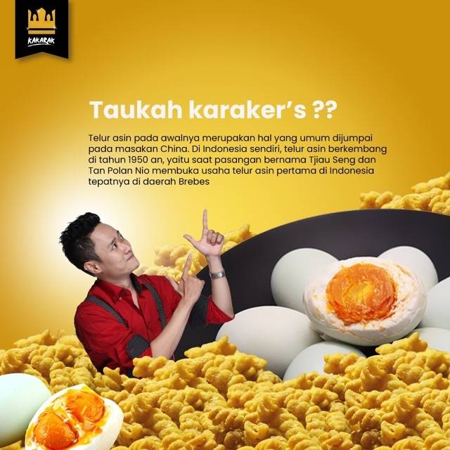 Jual KAKARAK - Makaroni Fusilli Rasa Salted Egg 85gr | Shopee Indonesia