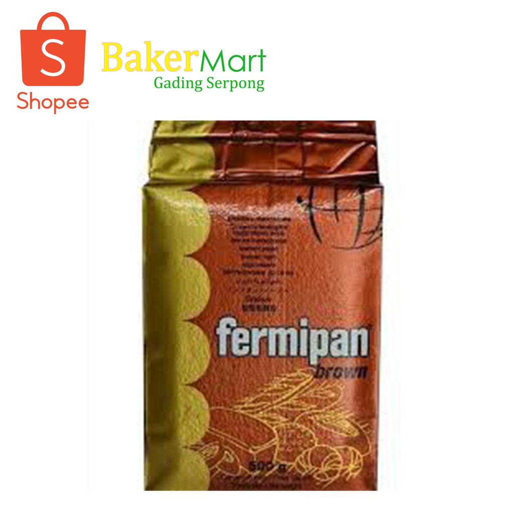 Jual Fermipan Brown Ragi Instan Ragi Kering 500gr Shopee Indonesia