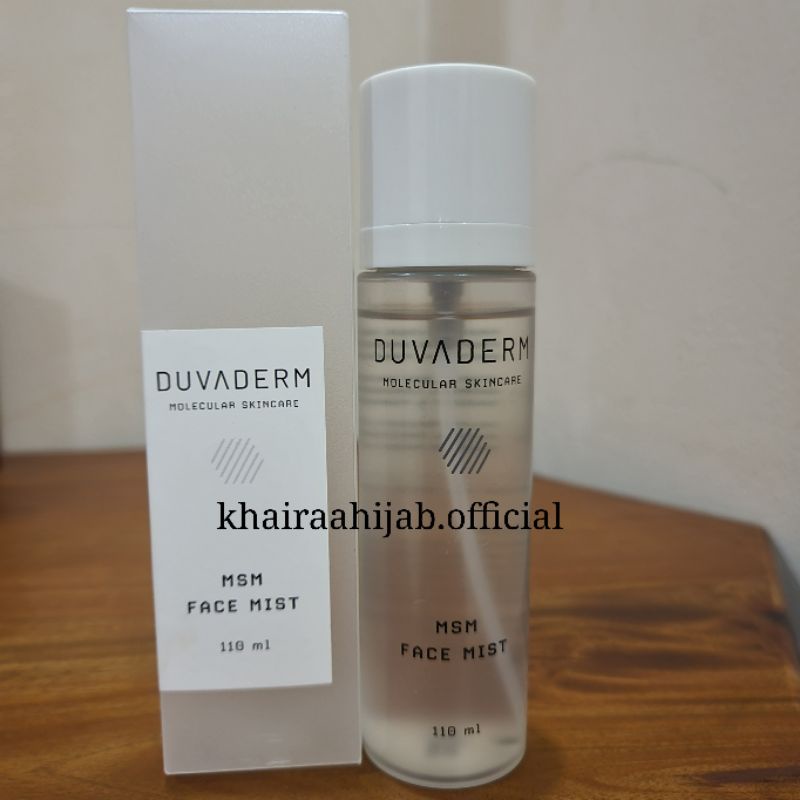 Jual DUVADERM MSM Face Mist (PERNAH DIPAKAI) Shopee Indonesia