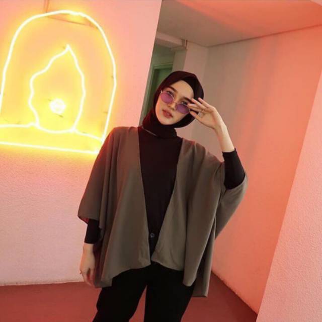 Kimono cardigan outlet shopee