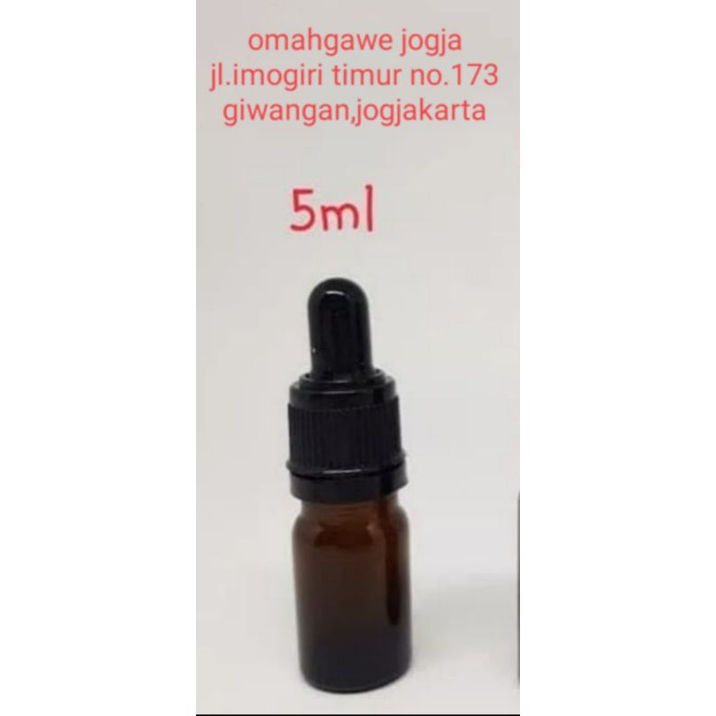 Jual Botol Kaca Amber Pipet Tebal (5ML) | Shopee Indonesia