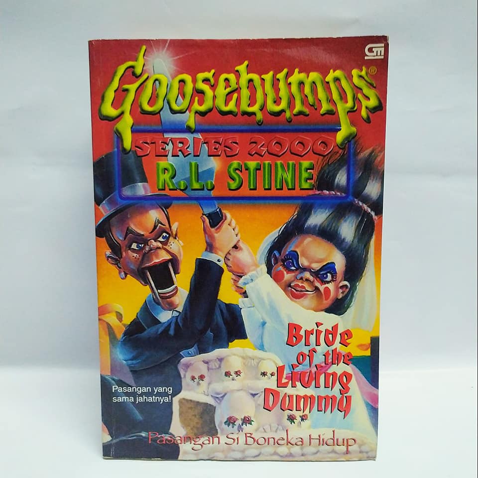 Jual Goosebumps Series 2000: 02 Bride of The Living Dummy | Shopee ...