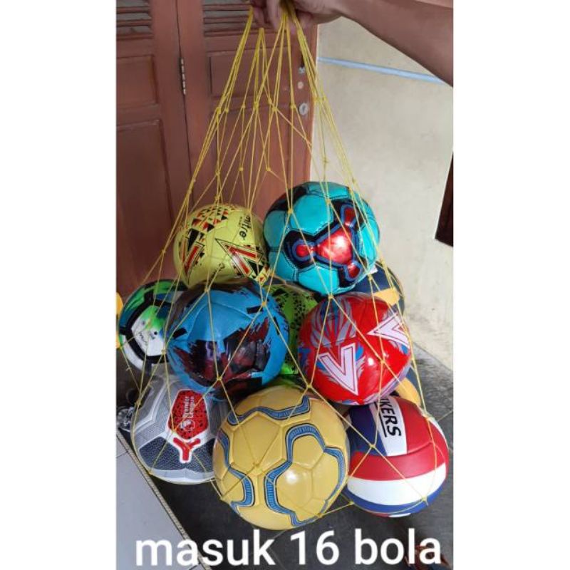Jual Jaring bola sepak futsal voli basket / jaring bola kuat / jaring ...