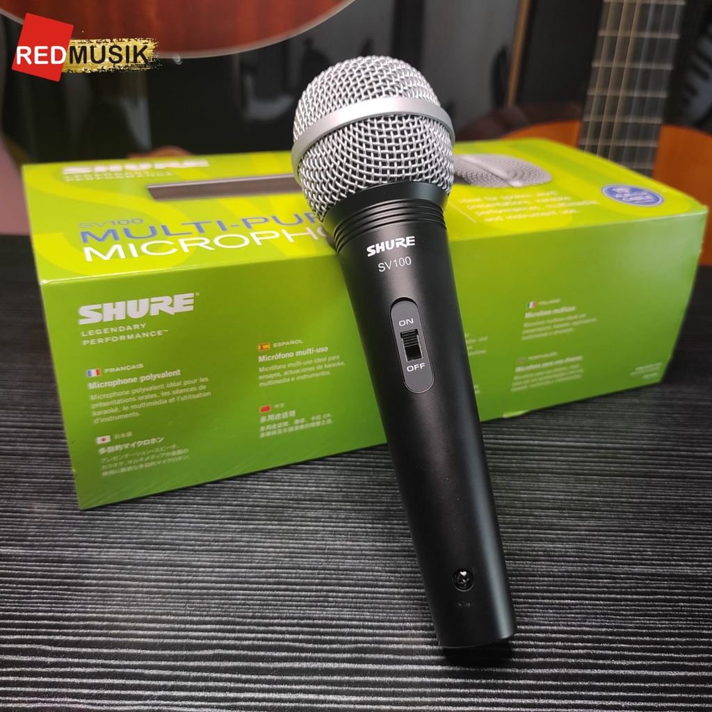 Shure SV100-A Gesangsmikrofon - Kabelgebunden, Für Gesang & Sprache