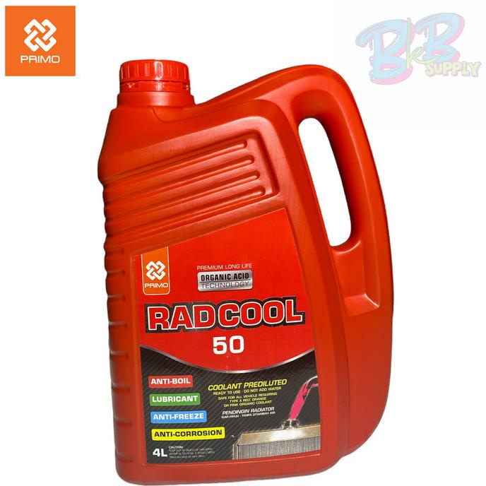 Jual Primo Radiator Coolant 50 (Red) Engine 2000Cc - 8000Cc | Shopee ...