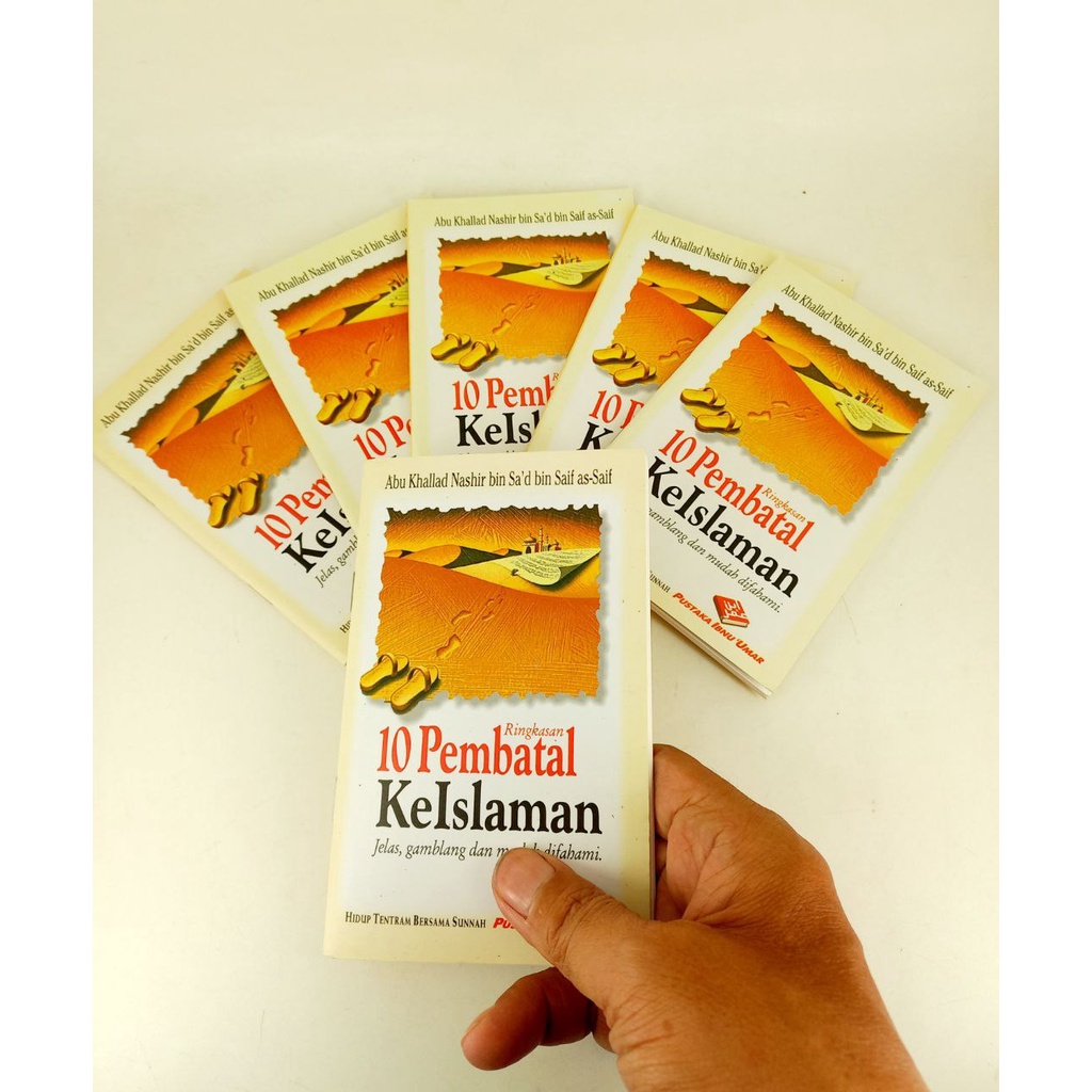 Jual Buku Ringkasan 10 Pembatal Keislaman Jelas Gamblang Dan Mudah