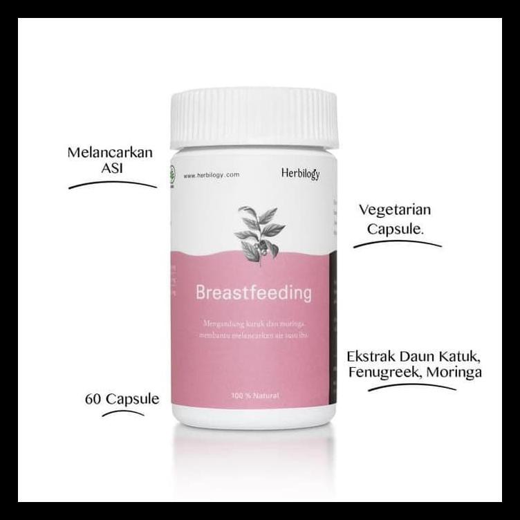 Jual Herbilogy Breastfeeding Capsule booster asi dg fenugreek LIMITED