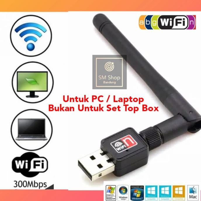 Jual Dongle Wifi Komputer PC Laptop 300mbps USB Dongel Wifi | Shopee ...