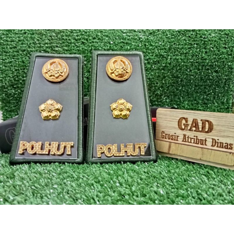 Jual Pangkat Pdh Polhut 3D Kain Akrilik | Shopee Indonesia