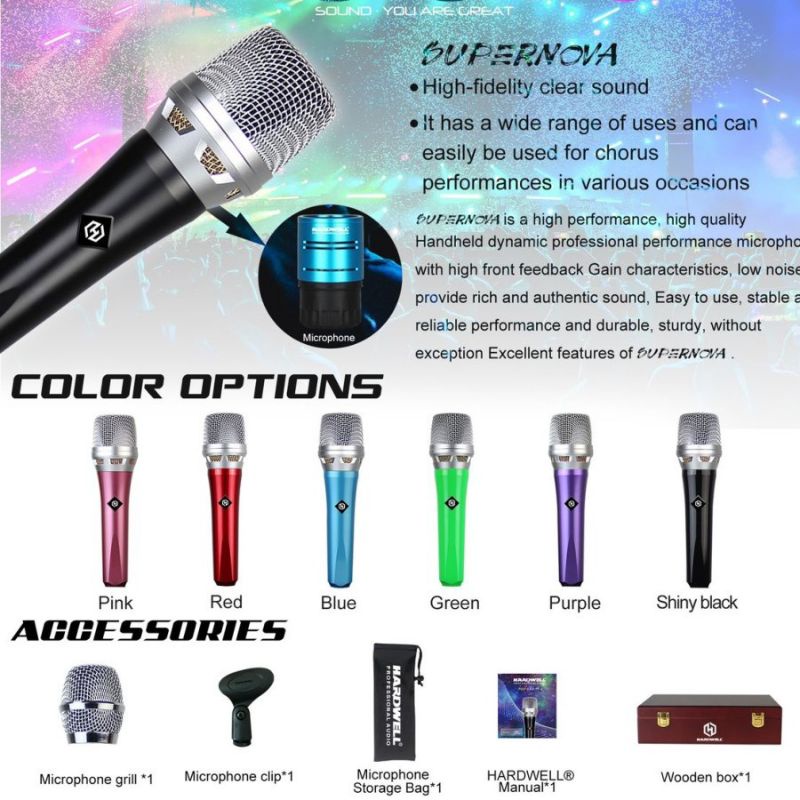 Jual Mic kabel hardwell Supernova seri hardwell terbagus original ...