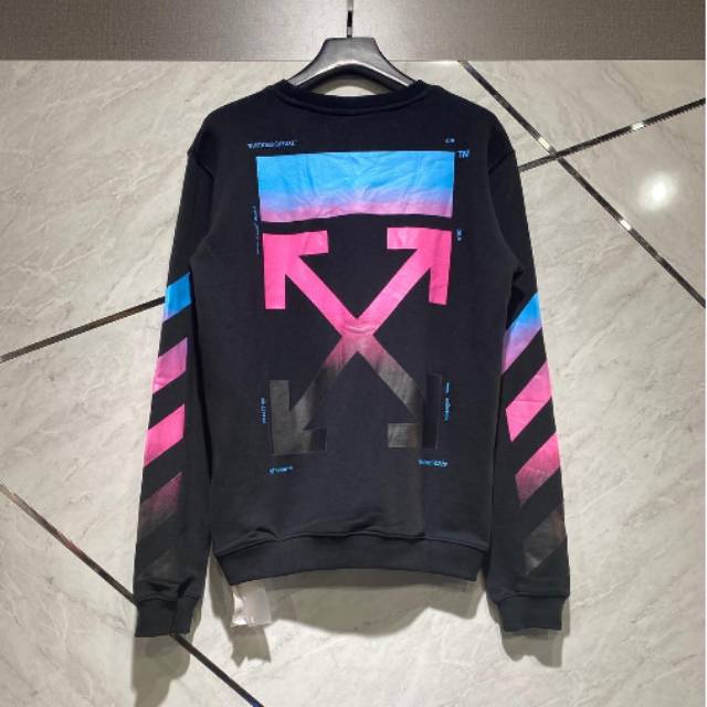 Off white rainbow on sale sweater