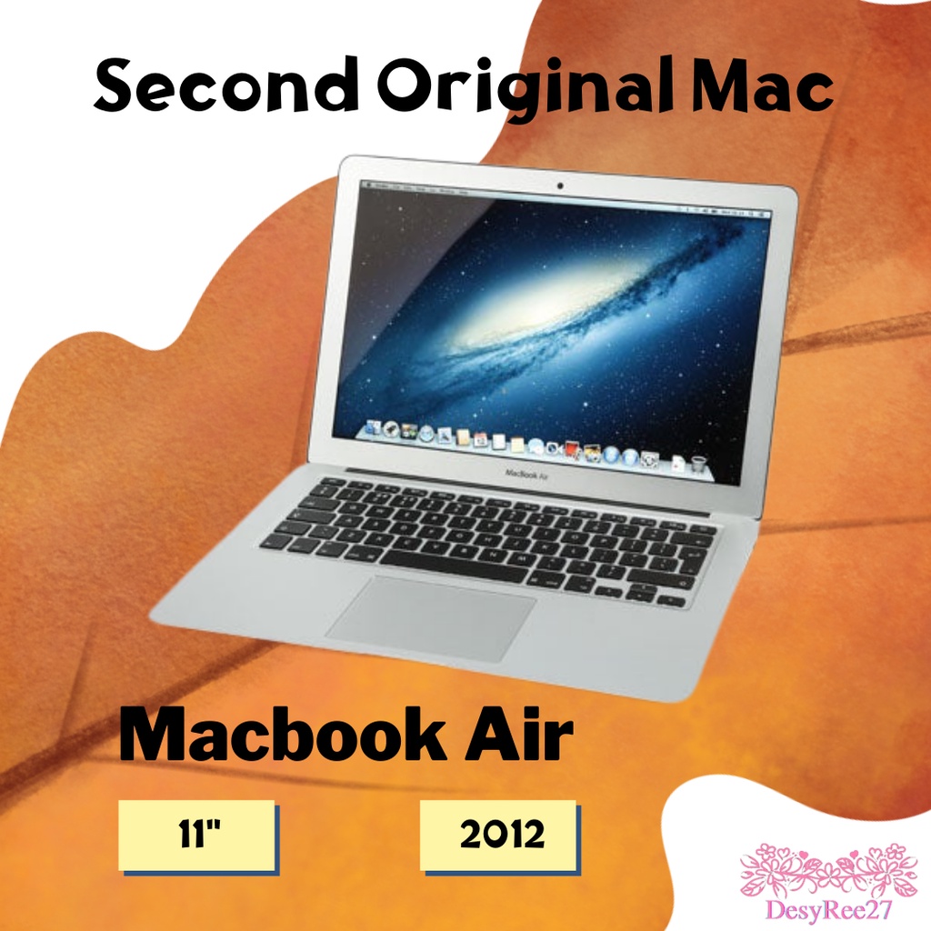 Jual Laptop Second MacBOOK Air 11-Inch 2012-2013-2014 Intel Core