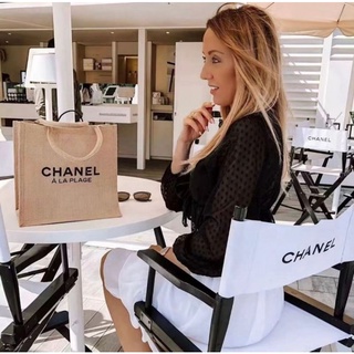 chanel a la plage tote bag