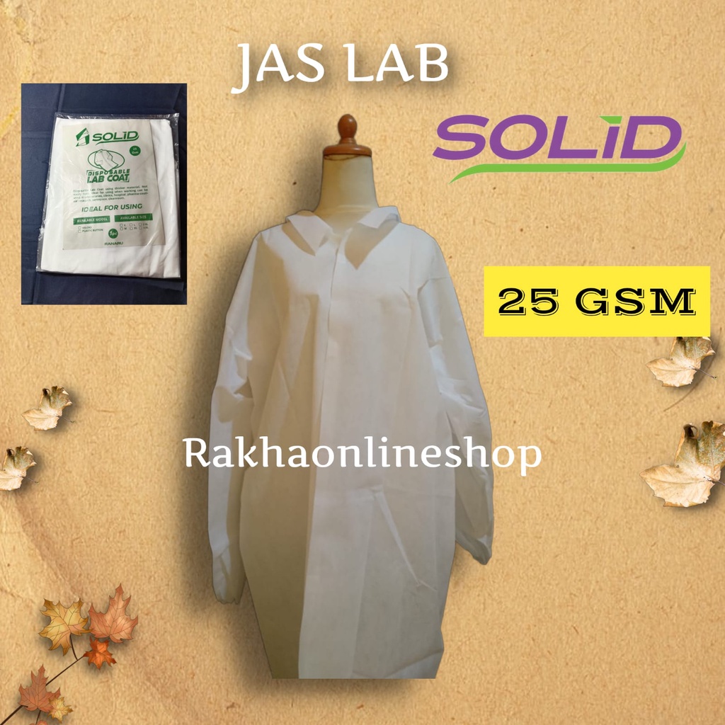 Jual APD Jas laboratorium 25 gsm Velcro ( Perekat ) | Shopee Indonesia