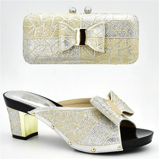 Jual Import New Arrival Italian Shoes with Matching Bags for Wedding ...