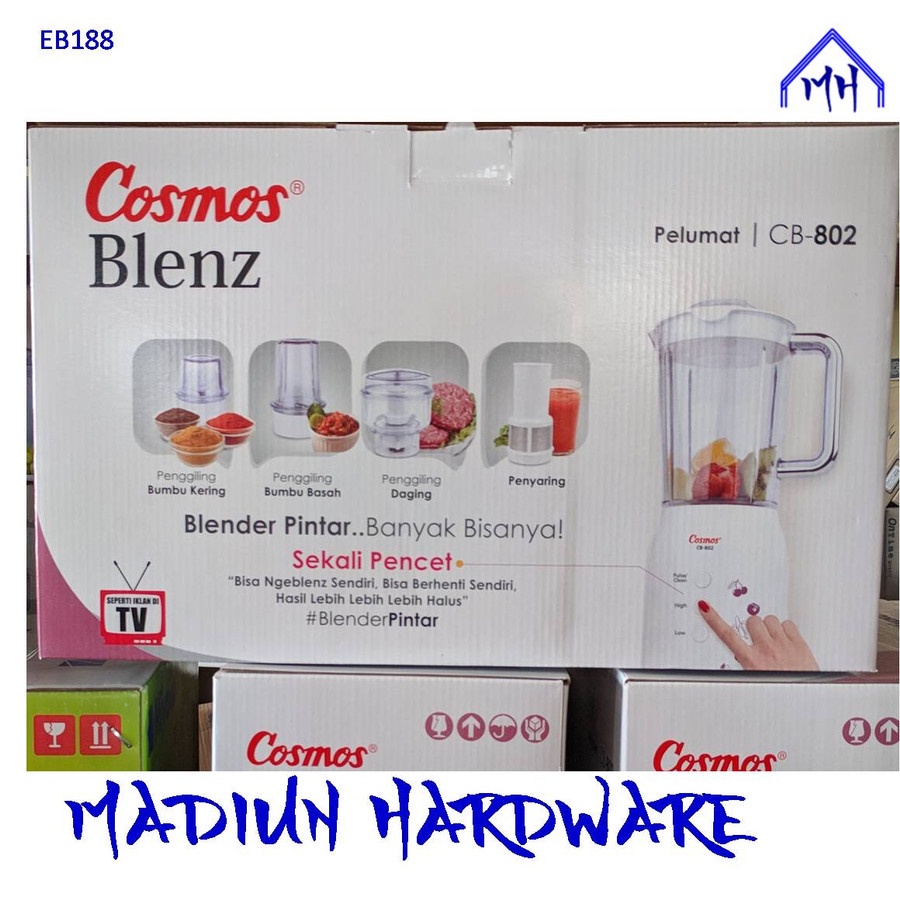 Jual Blender Cosmos Blenz CB 802 Kapasitas 1.2 Liter | Shopee Indonesia