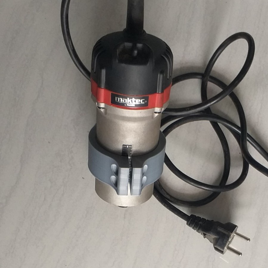 Jual CNC 3018 Pro CNC 1610 Clamp Trimmer Router 65mm Tebal 35mm ...