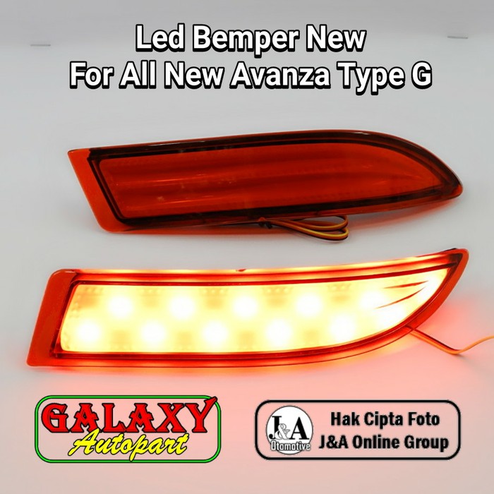 Jual Jual Led Bemper / Bemper Led for ALL NEW AVANZA Type G | Shopee ...