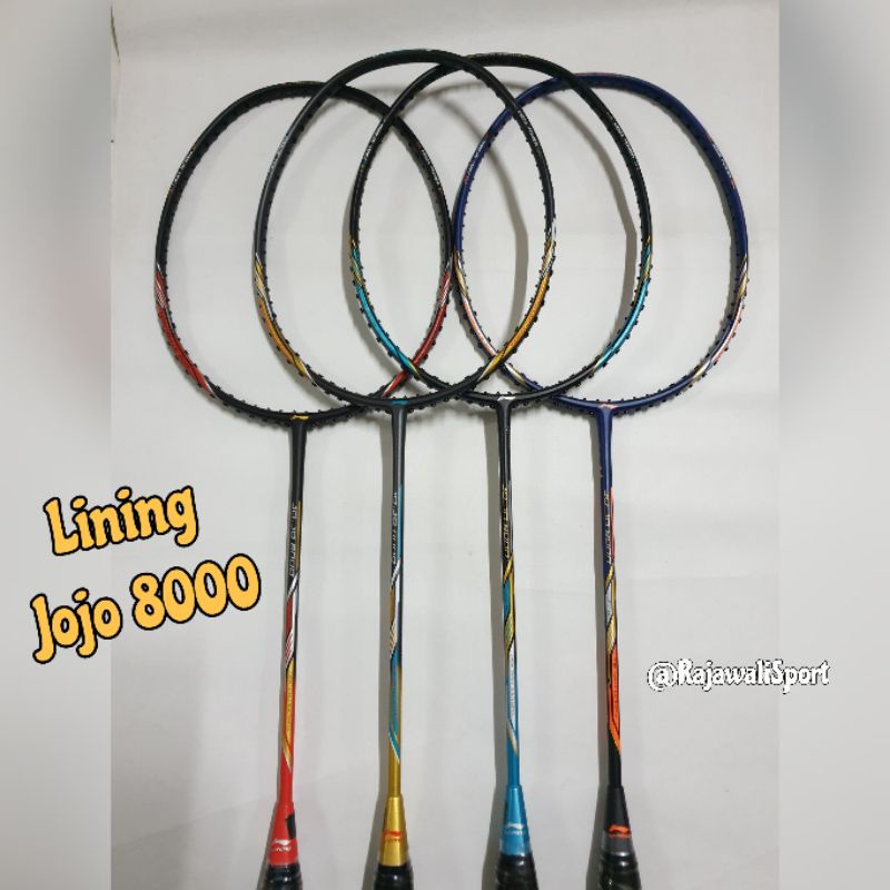Jual NEW READY !! Raket Badminton Lining Jojo 8000 Original Shopee