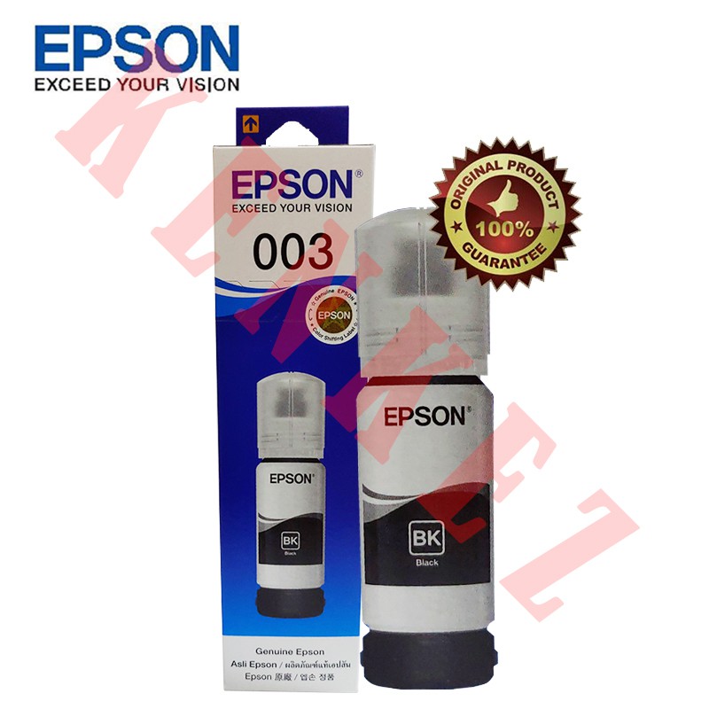 Jual Epson 003 Tinta Botol Original 65ml | Shopee Indonesia