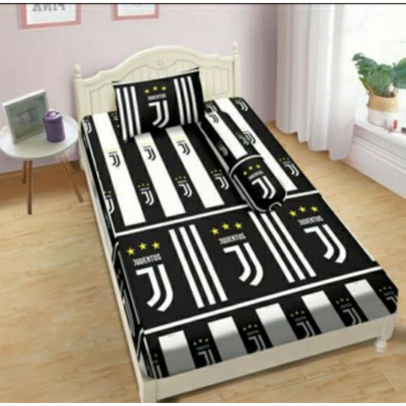Jual Sprei lady rose single no 3 uk 120x200 FC Juventus | Shopee Indonesia