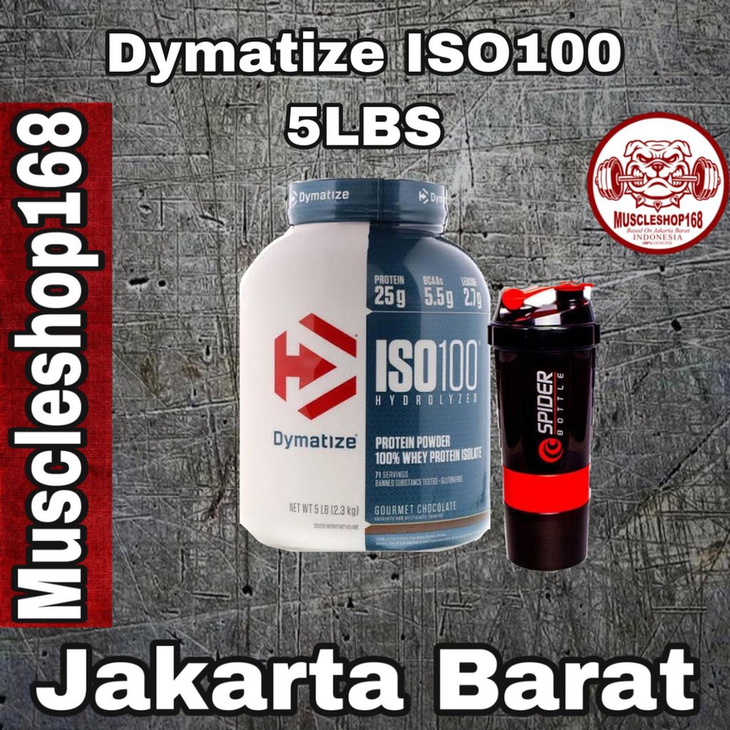 Jual Iso 100 5lbs Dymatize Isolate 5 Lbs Shopee Indonesia