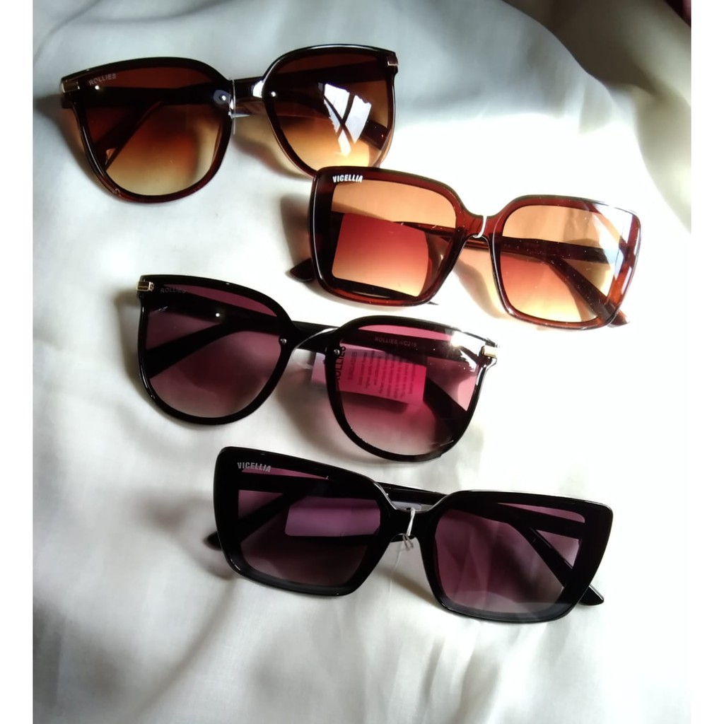 Jual SUNGLASSES/KACAMATA FASHION/KACAMATA HITAM MURAH | Shopee Indonesia