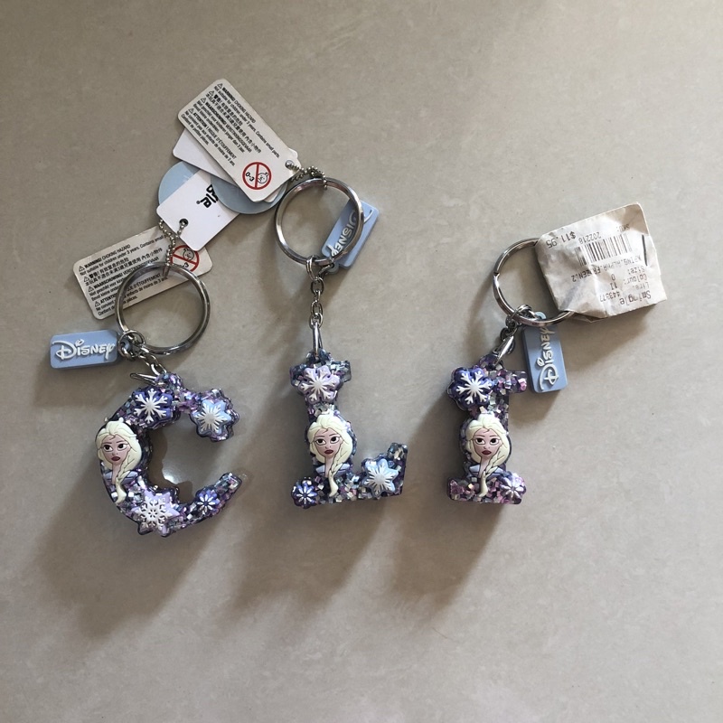 Jual Smiggle Disney's Frozen 2 Elsa Scented Alphabet Keyring | Shopee ...