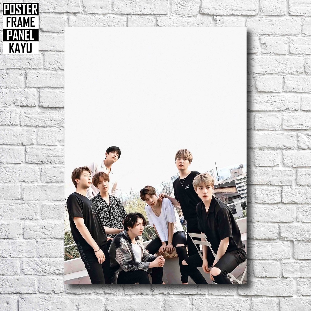 Jual Poster BTS Frame Kayu Solid A4 BTS149 | Shopee Indonesia