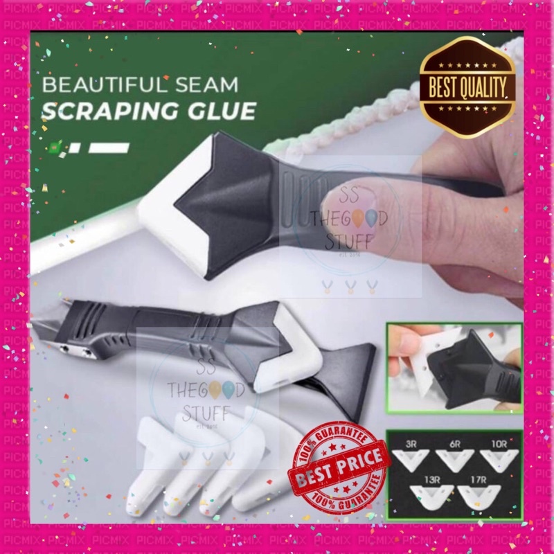 Jual 5in1 Scrapper Sealant Tool Alat Pembersih Perapi Lem Silikon Nat ...