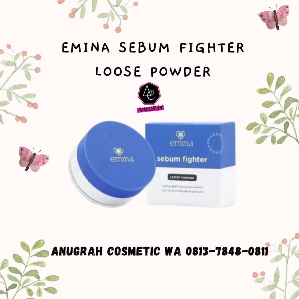 Jual EMINA SEBUM FIGHTER LOOSE POWDER 8G | Shopee Indonesia