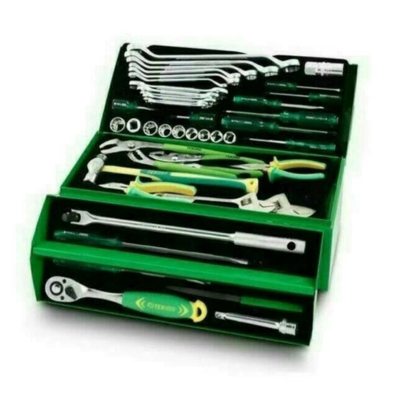 Jual TEKIRO TOOL BOX SET 66 pcs Shopee Indonesia