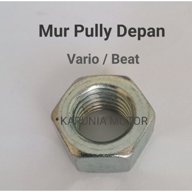 Jual Mur Pully CVT depan Vario Beat M14 pitch 1.5 Baut kunci 22 Rumah ...