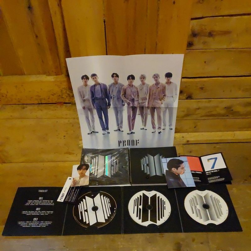 Jual ( Unsealed )BTS Official Proof Album Compact Versio ( Full Set ...