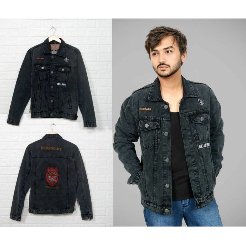 Jaket denim clearance lokal