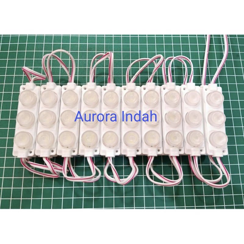 Jual Lampu Led Modul 3 Mata Smd Dc 12volt Dan 24 Volt Waterproof 3 Mata