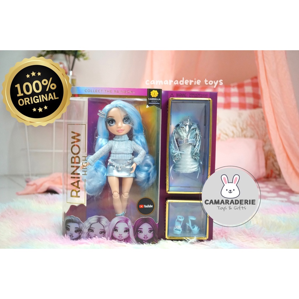 Jual Rainbow High Gabriella Icely Ice Fashion Doll Boneka Rainbow