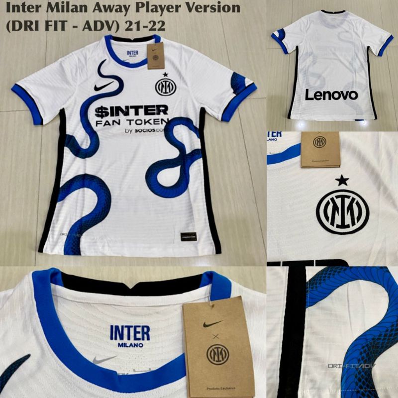 Jual Jersey inter away vapor knit | Shopee Indonesia