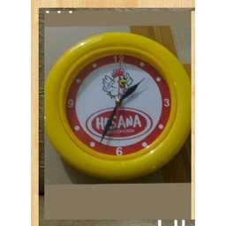 Jam Dinding 25cm tipis gambar custom 